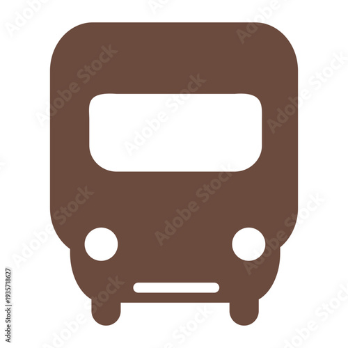 Covered van transport silhouette