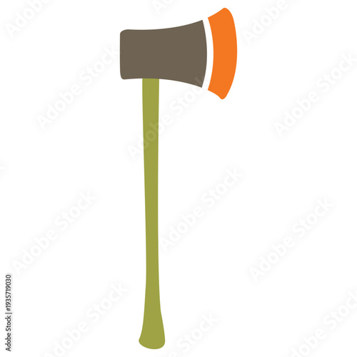 Long grip axe