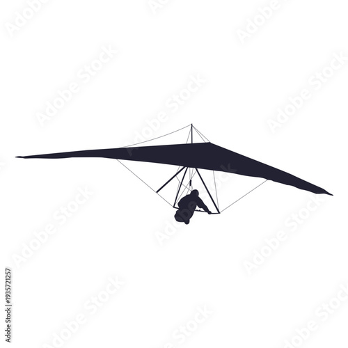 Paraglider silhouette 2