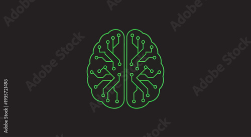 Digital Brain Circuit Board