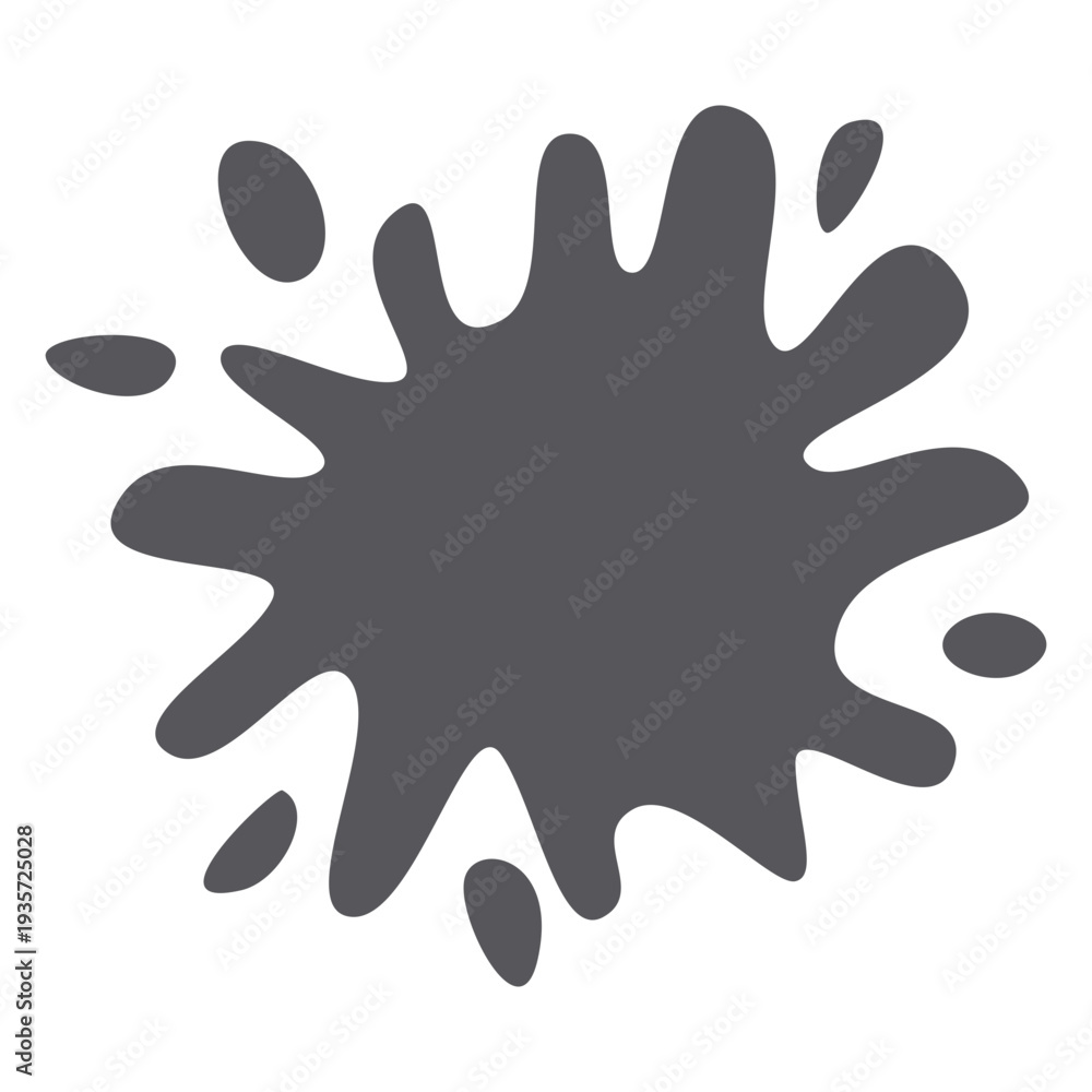 Obraz premium Splatter paint splash