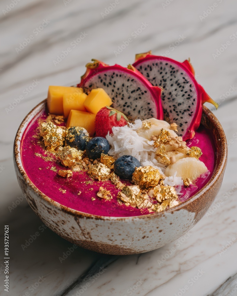 custom made wallpaper toronto digitalDragon Fruit Smoothie Bowl With Granola Crunch