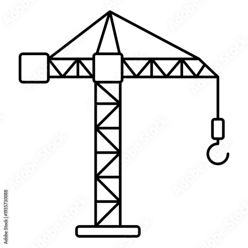 Crane lift displacement
