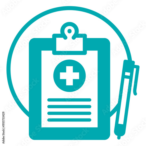 Medical record icon
