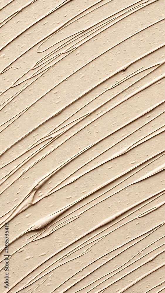 Obraz premium Diagonal textured background with smooth, beige colored substance