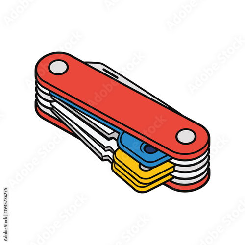 Pocket Multi Tool Key Organizer