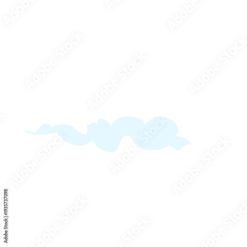 Cloudy weather design element clouds