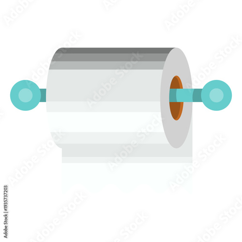 Toilet paper holder icon