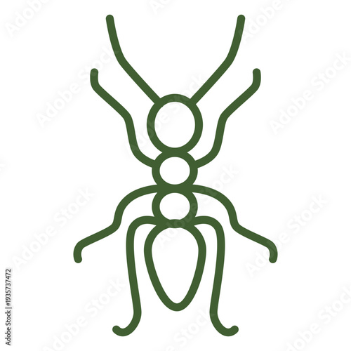 Simple ant icon