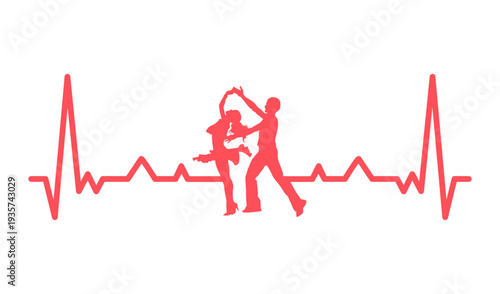 Heartbeat with swing dancers