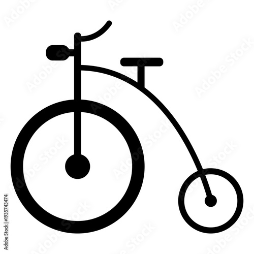 Bicycle cycle bike wheel silhouette