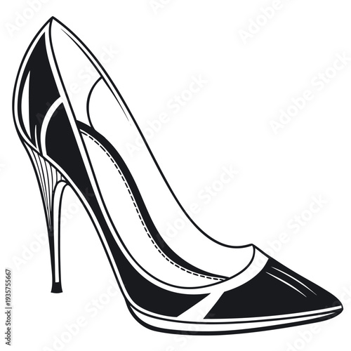 elegant female legs wearing high heels and an ankle bracelet,