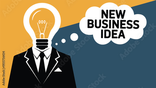 businessman with idea