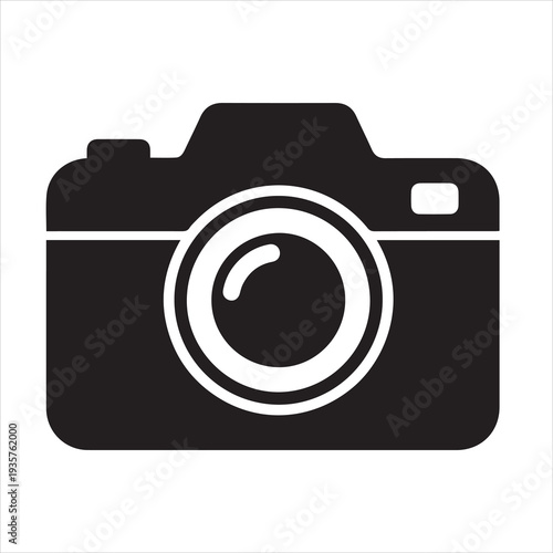photo camera icon vector