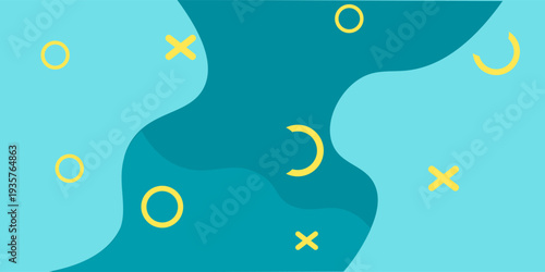 geometric shape vector modern and colorful backround