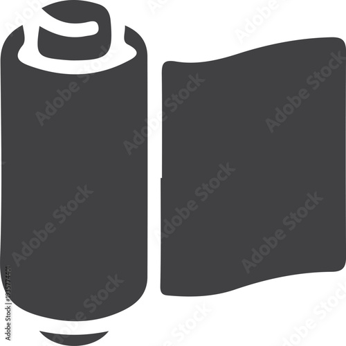 Analog film canister and strip icon