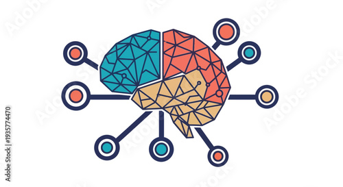 Brain with Neural Connections.