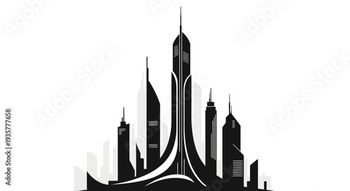 City Skyline Urban Towers.