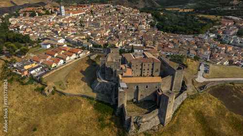 Photos Aerial view of Melfi, a town in Basilicata, Southern Italy