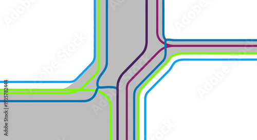 Colorful Wire Connections.