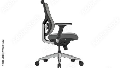 Modern Office Chair Design.