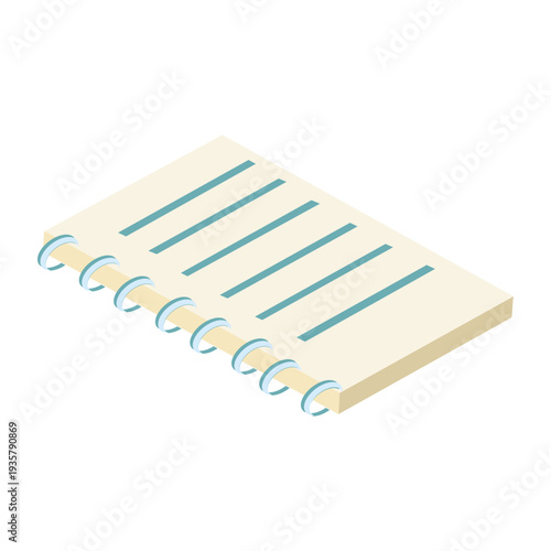 Notebook datebook copybook diary flat