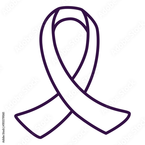 Symbol ribbon stroke