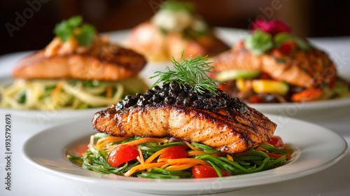Continental food - elegant ...
