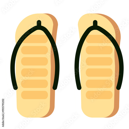Slide shoes flip flops jandals flat