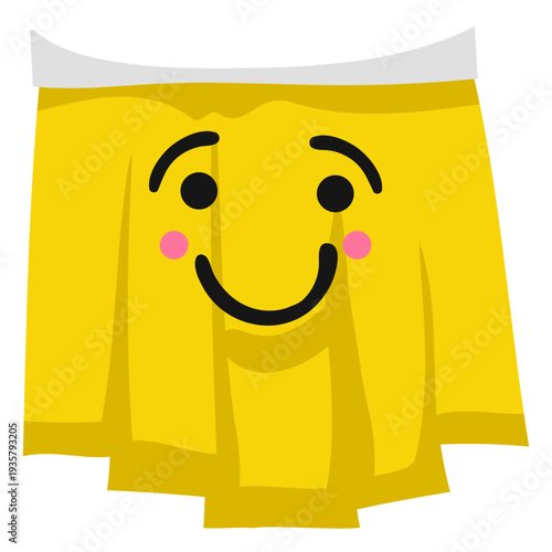 Skirt kilt smile flat