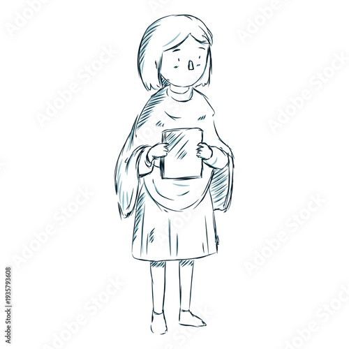 Woman jewish book line