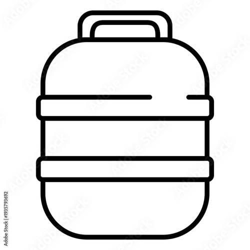 Balloon container stroke