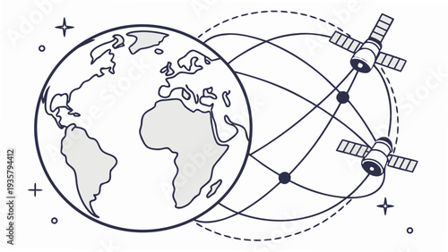Worldwide Orbital Satellite Signal Coverage System Technology Concept
