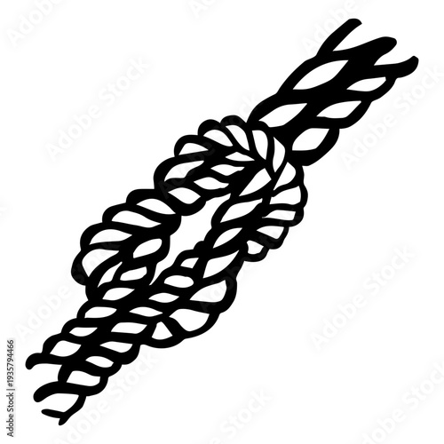 Stroke navy knot