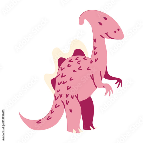 Dinosaur illustration standing