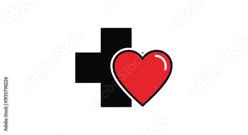 First Aid Training clean modern creative illustration