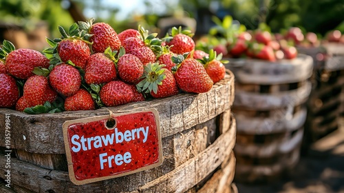 "Strawberry Free" warning o...