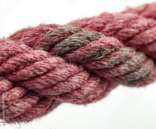 string isolated on a white ...