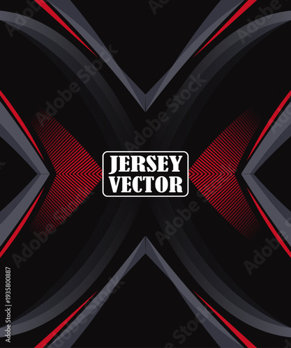 Abstract Dynamic Sports Jersey Background Vector