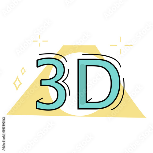 3d sign element