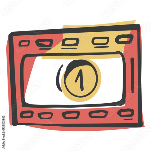 Video filming element