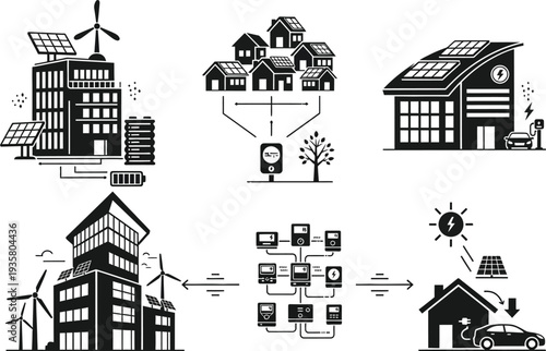 Renewable Energy Integration in Smart Grid Systems A Network of Sustainable Urban Development and Efficient Power Distribution