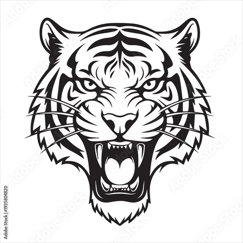Tiger Head Wild Predator Icon