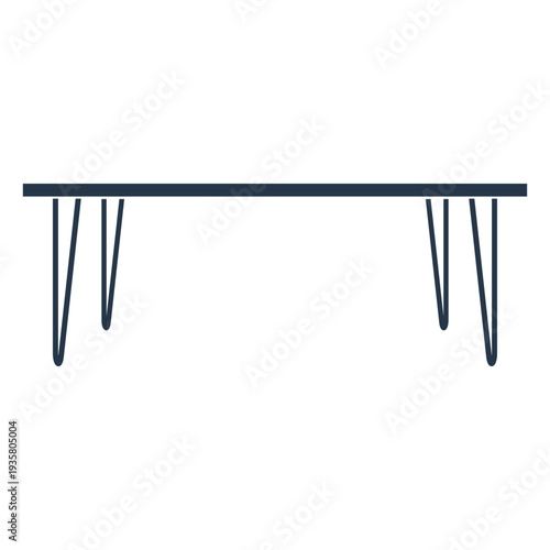 Dining table profile stencil