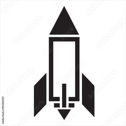 Rocket Launch Startup Icon