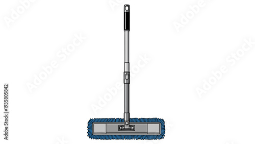 Mop with Blue Head.