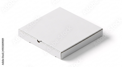 Isolated Square Gypsum Tile with Rough Texture on White Surface and Subtle Shadow in Bright Studio Lighting