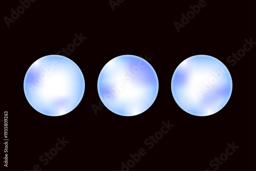  水　シャボン玉　 球体 アイコン 抽象 背景 デザイン　青