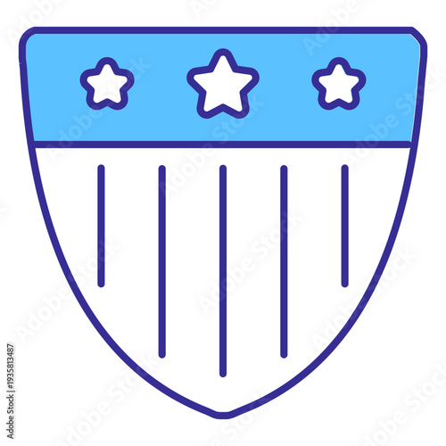 Patriotic emblem element