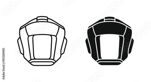 Black and white illustration of old fashioned microphone and drums vector icon